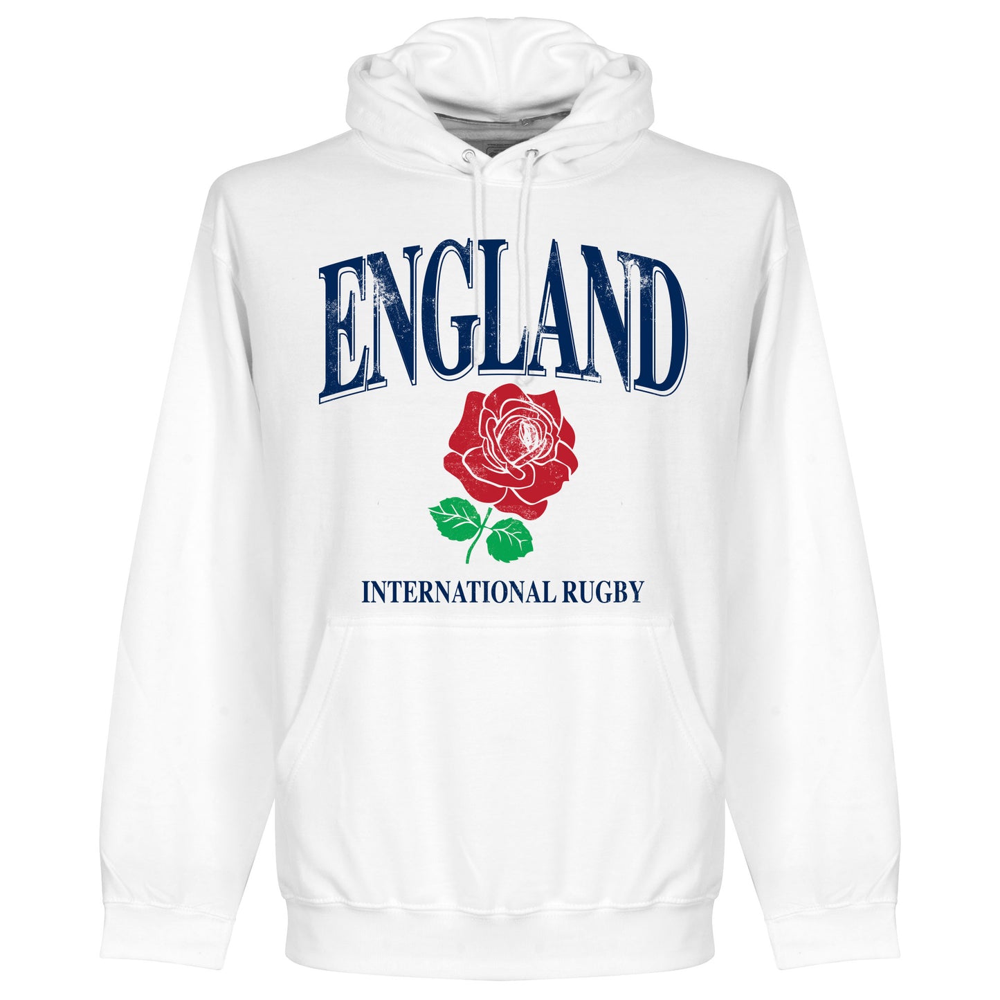 England Rose International Rugby Hoodie - White