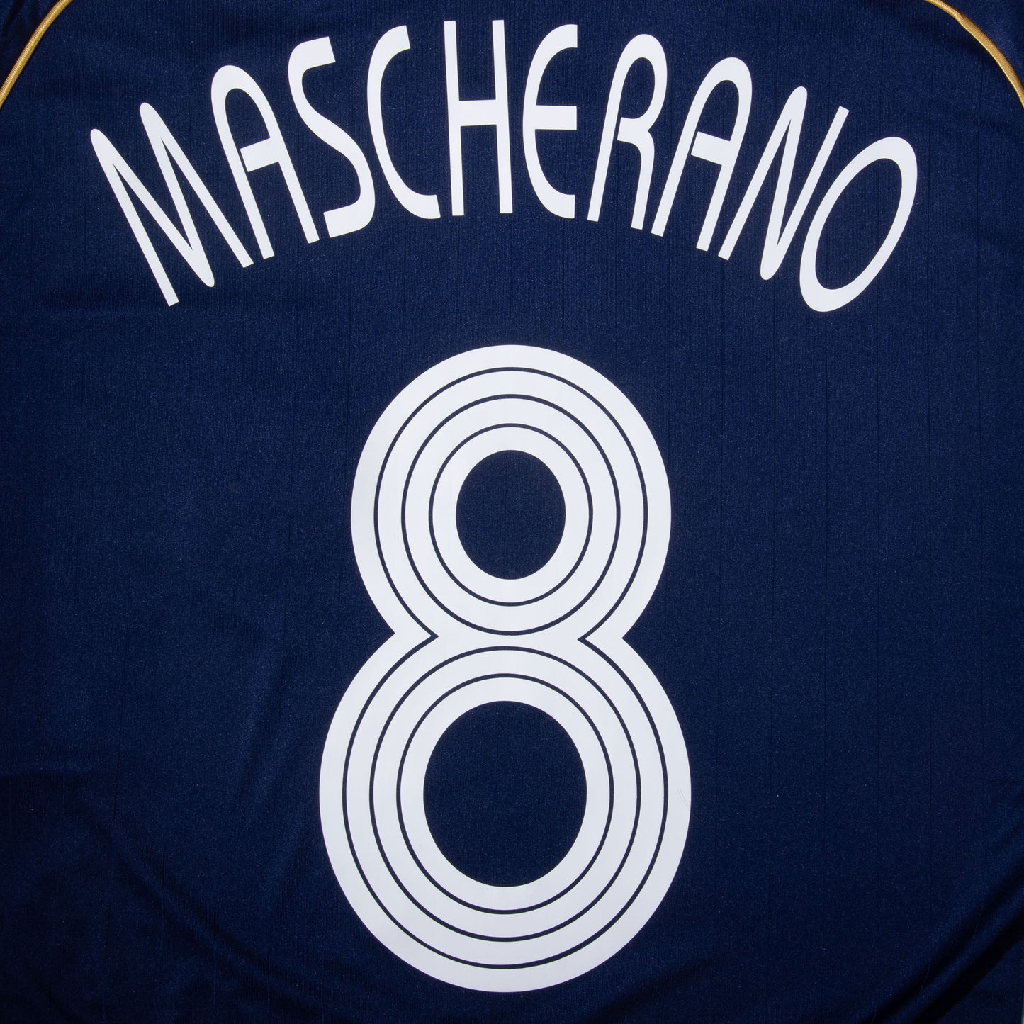 adidas Argentina Reissue Away Mascherano 8 Shirt 2006 (Retro Flex Printing)