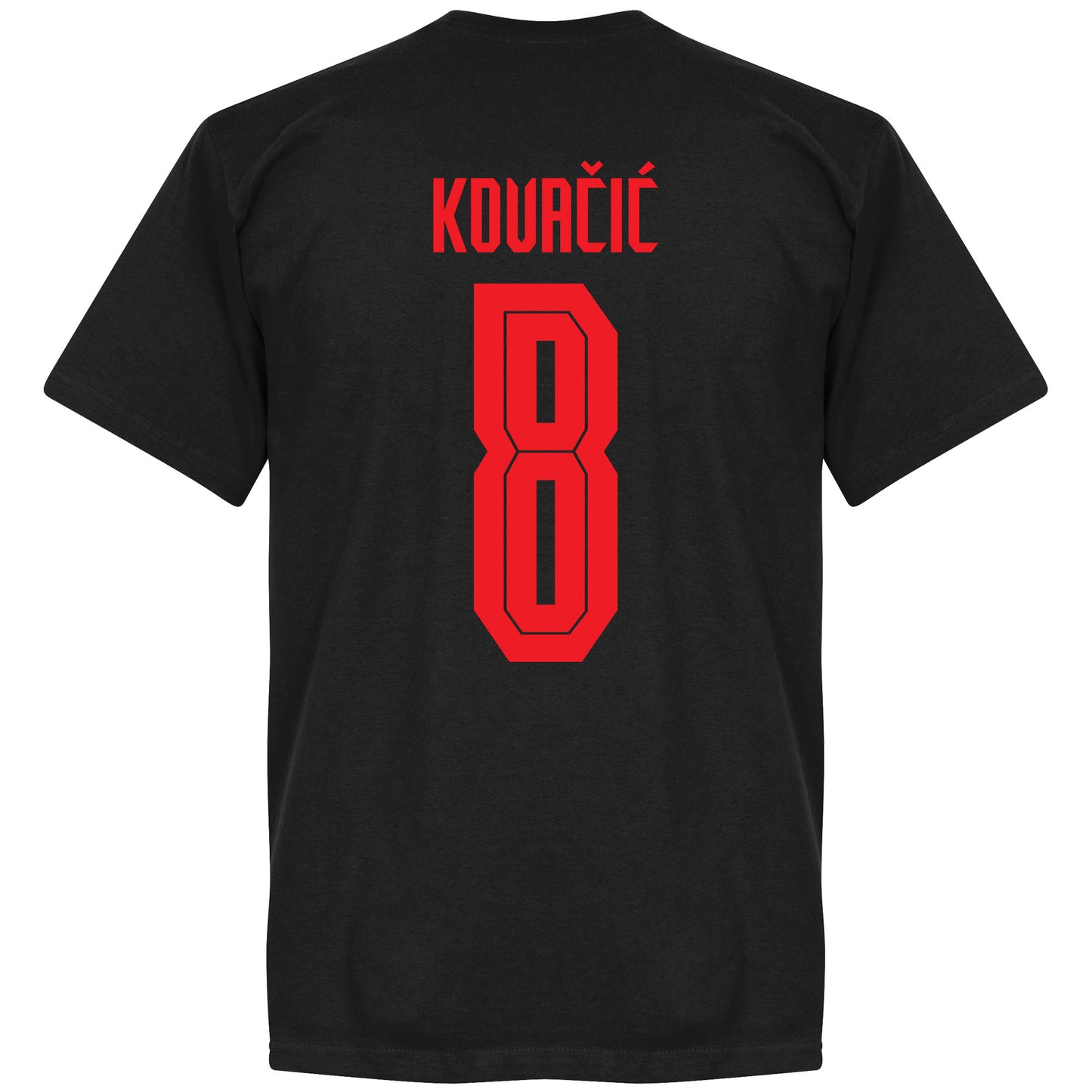 Croatia Kovacic 8 Team KIDS T-shirt - Black