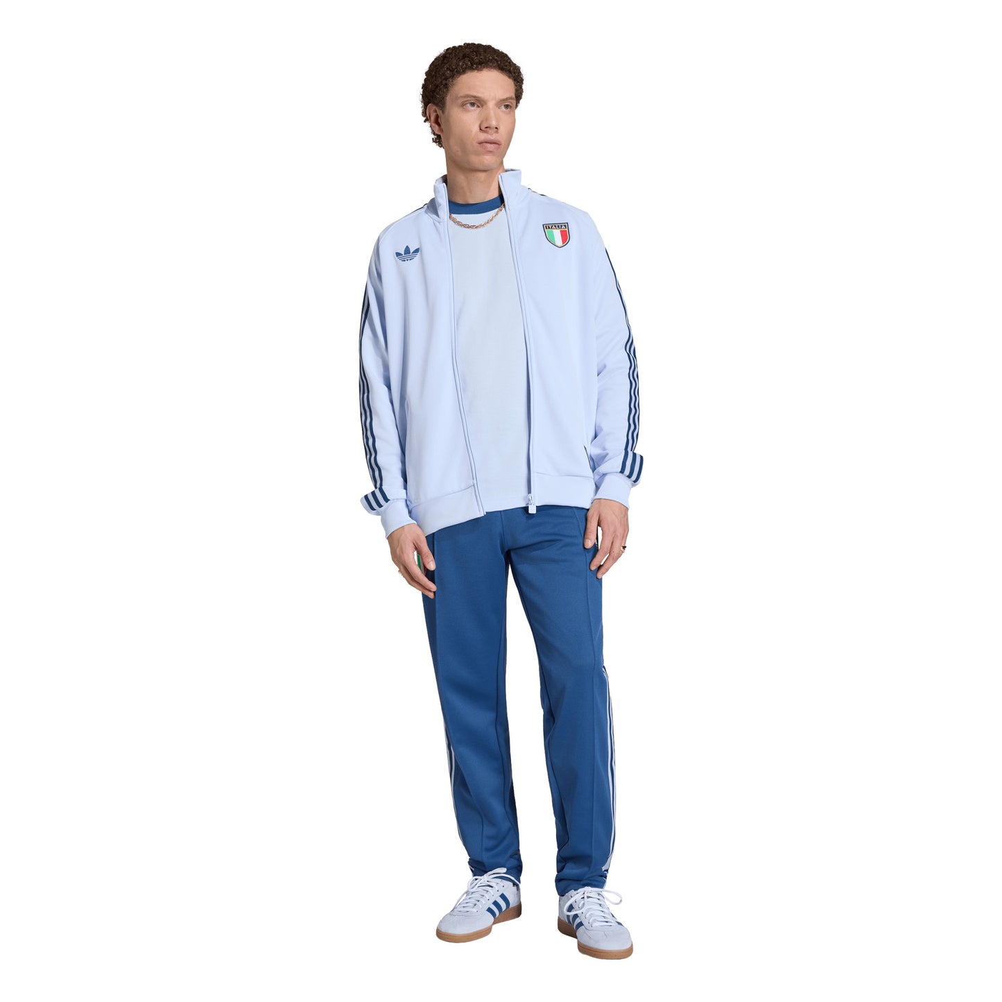 adidas Originals Italy Track Jacket - Pale Blue