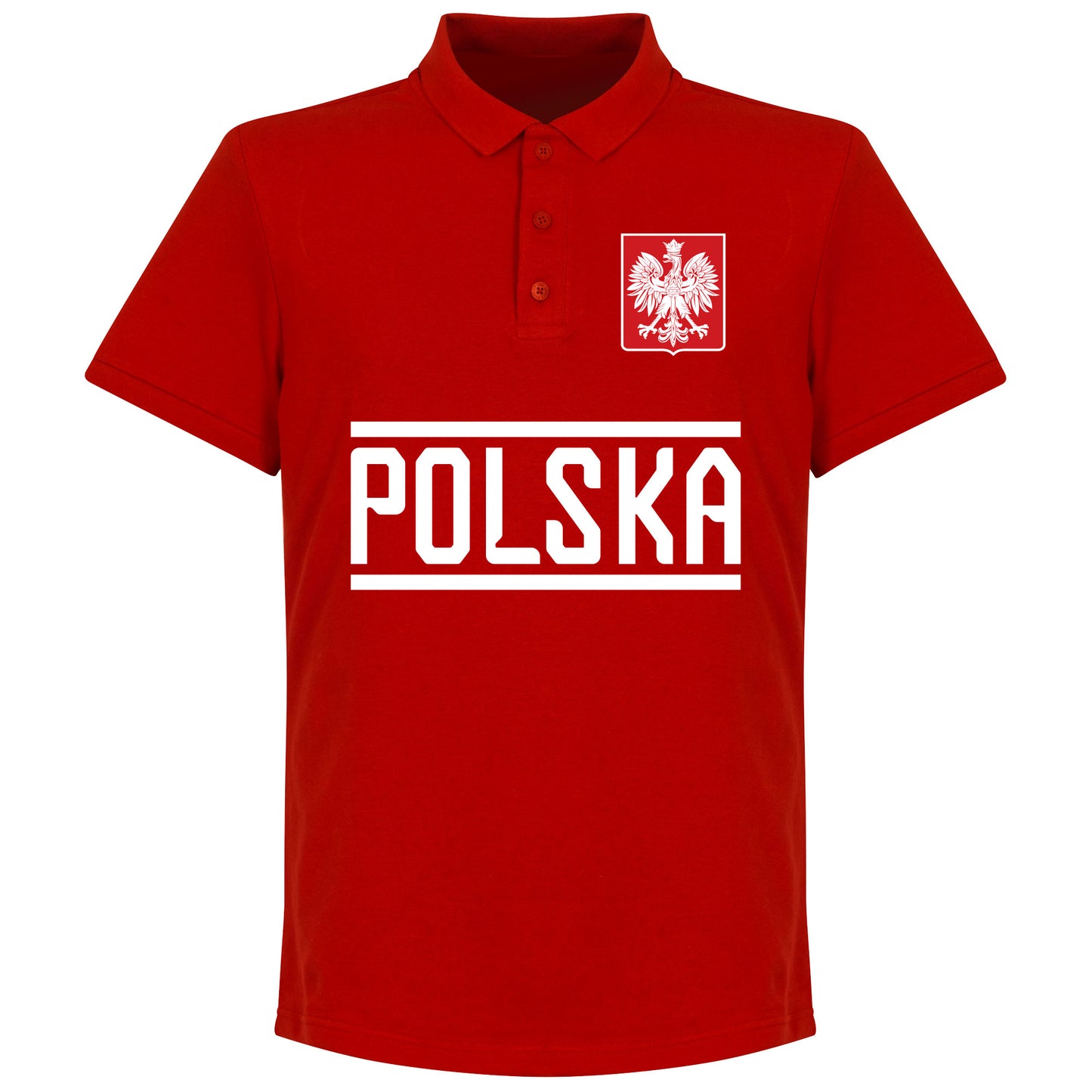 Poland Team Polo Shirt - Red