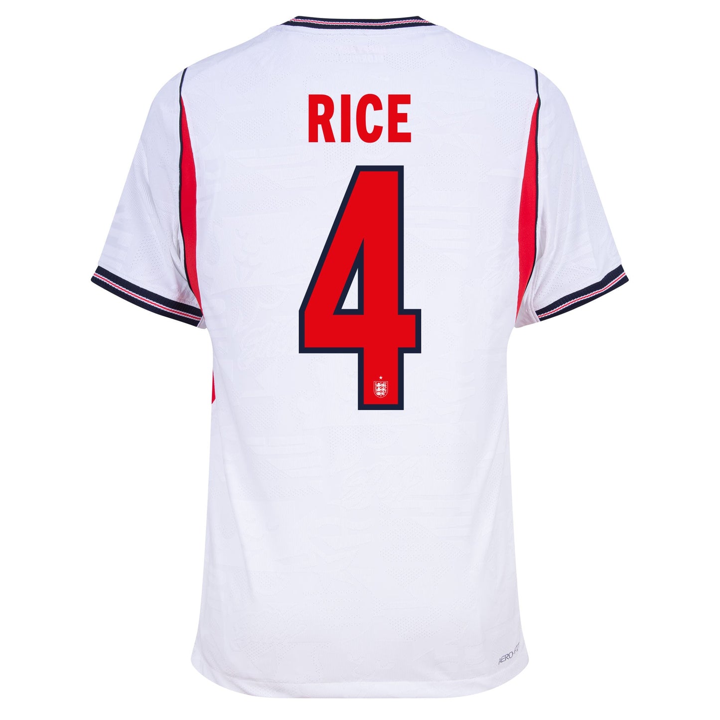 Nike England Aero-Fit Match Home Rice 4 Shirt 2026-2027 (Official Printing)