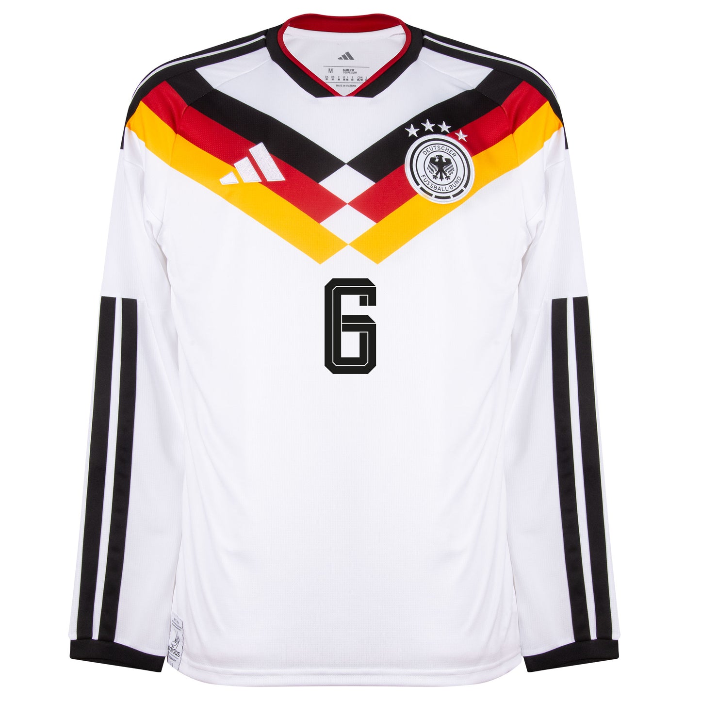 adidas Germany Home L/S Kimmich 6 Shirt 2026-2027 (Official Printing)