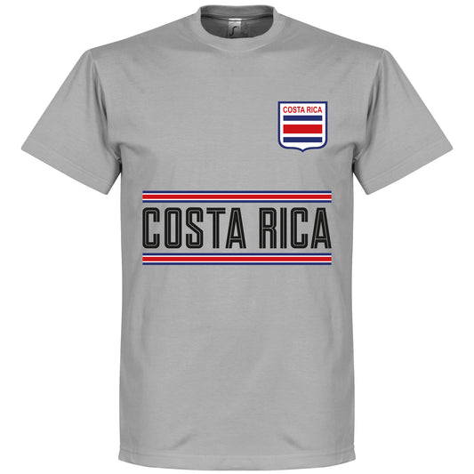 Costa Rica Team T-Shirt - Grey