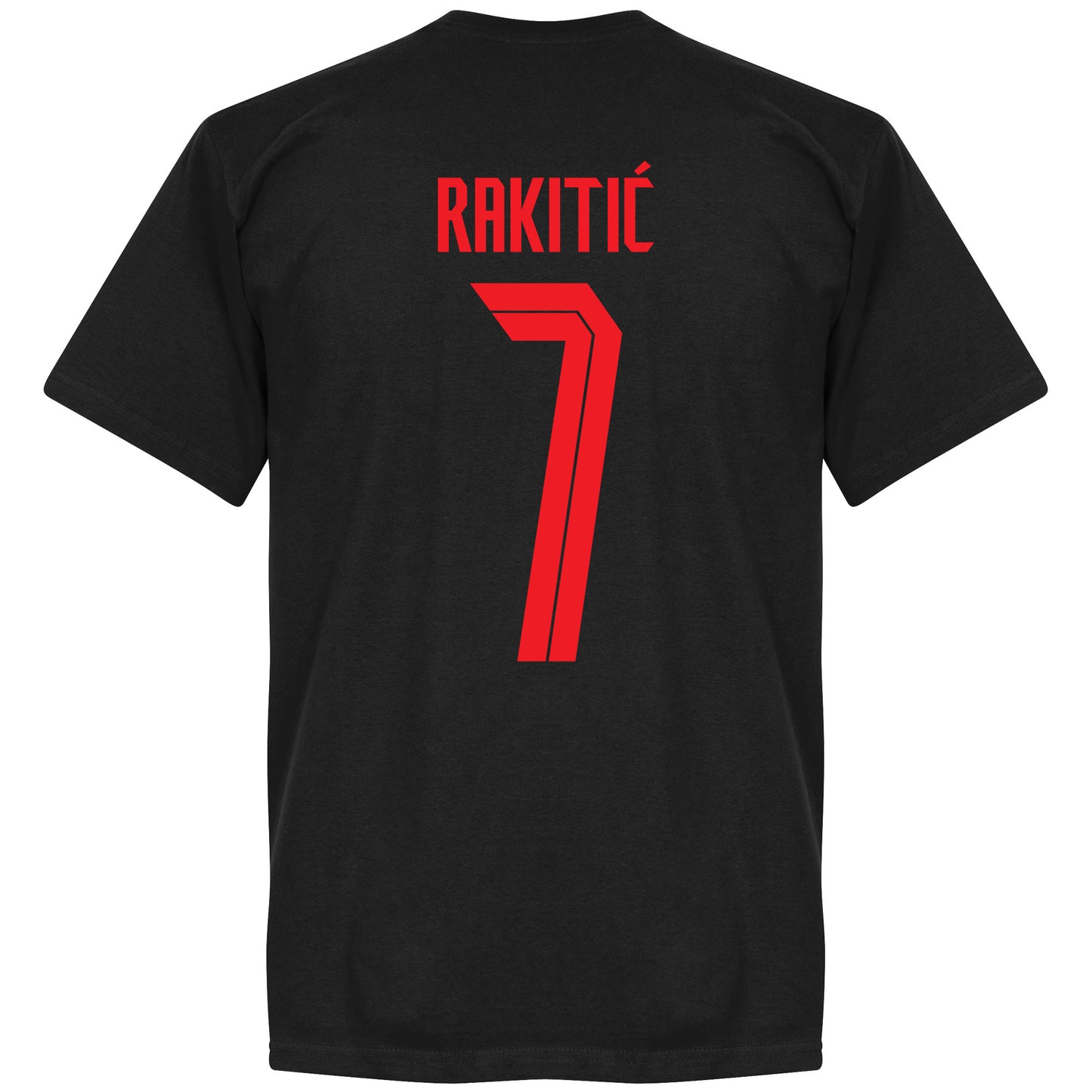 Croatia Rakitic 7 Team KIDS T-shirt - Black