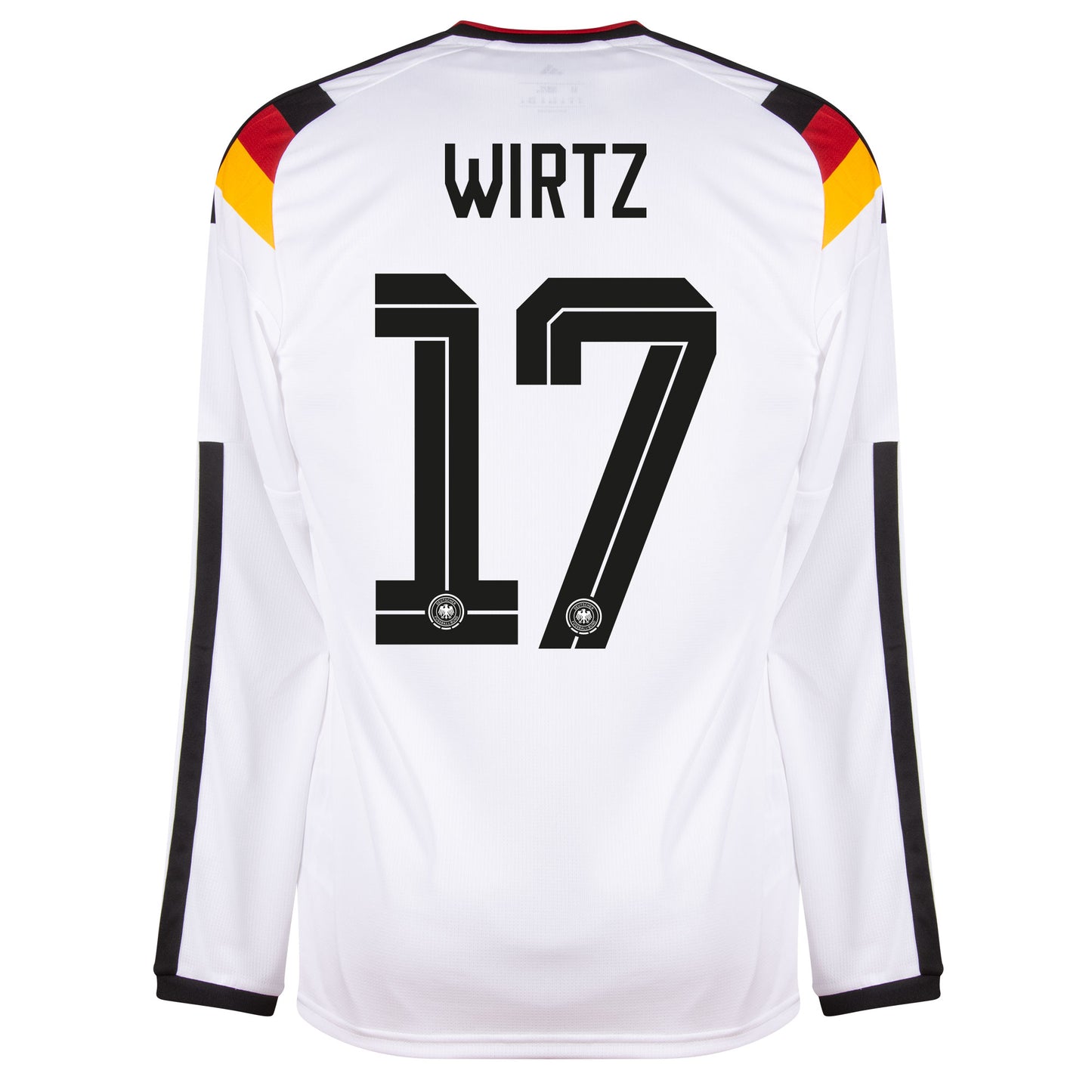 adidas Germany Home L/S Wirtz 17 Shirt 2026-2027 (Official Printing)