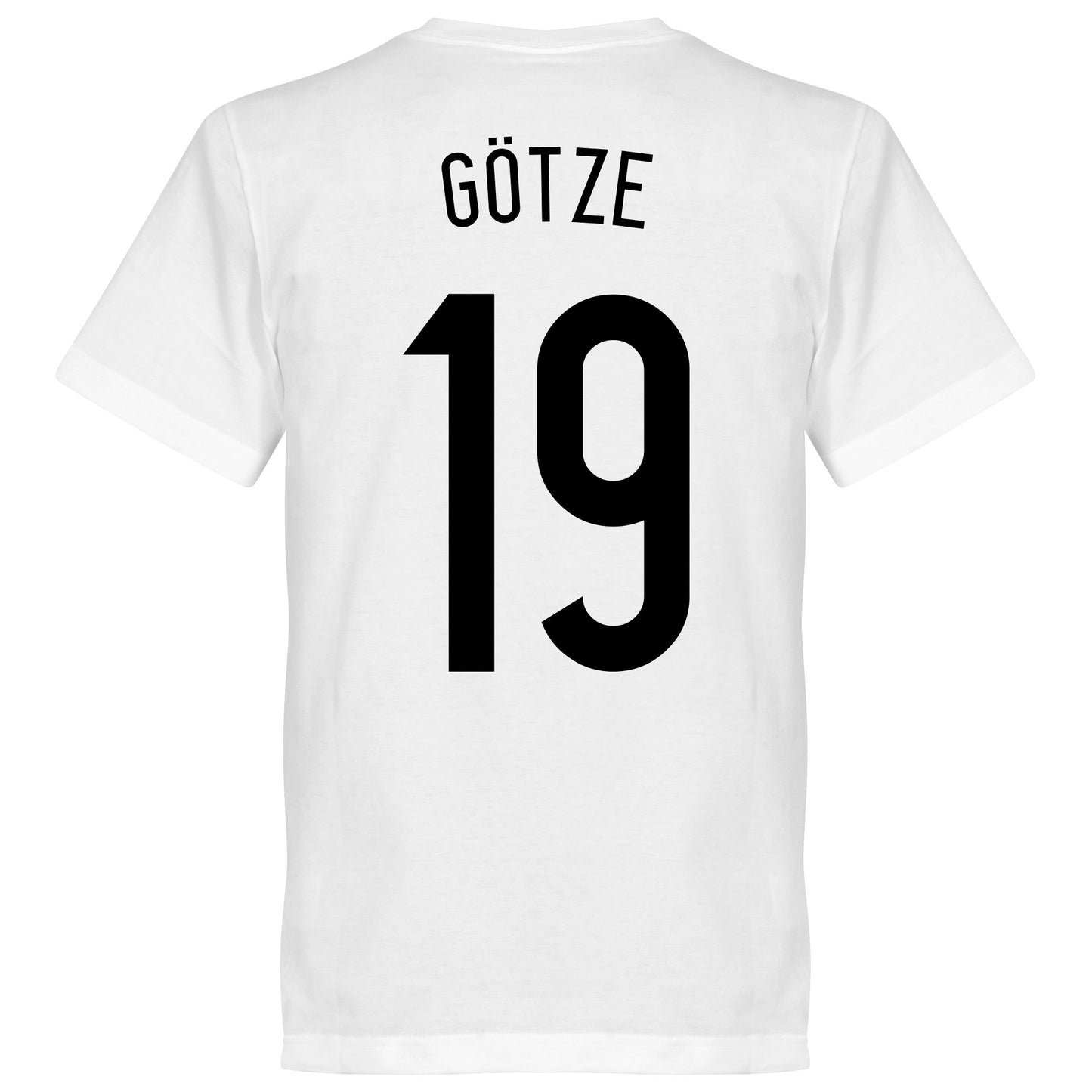 Deutschland Weltmeister Götze T-Shirt - White