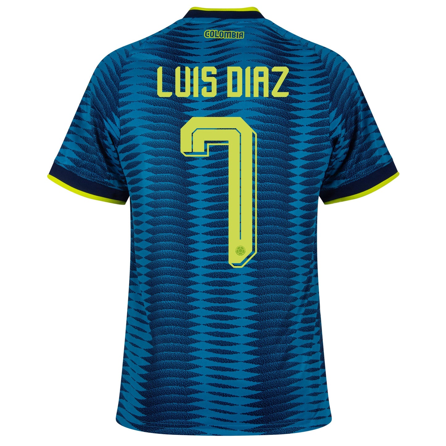 adidas Colombia Away L. Díaz 7 Shirt 2026-2027 (Official Printing)