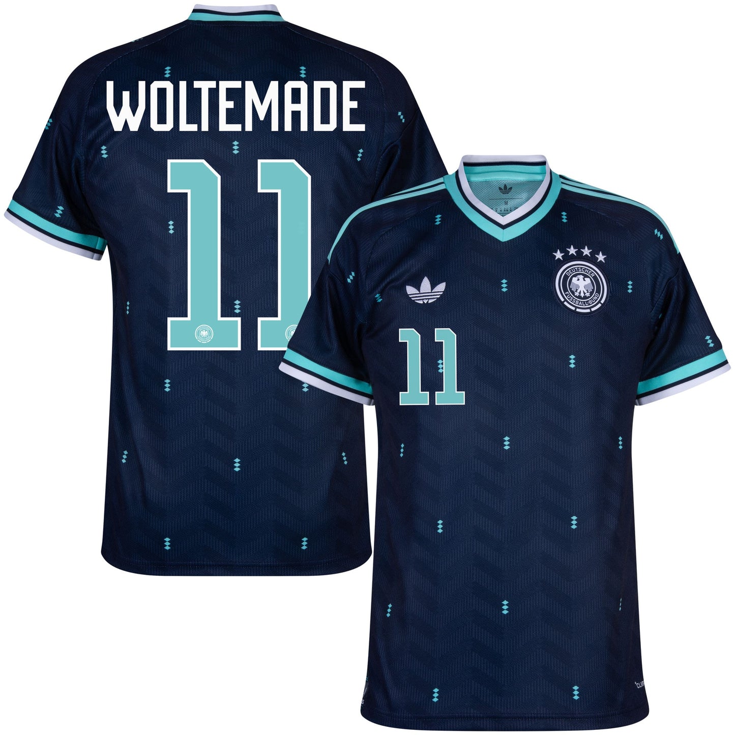 adidas Germany Away Woltemade 11 Shirt 2026-2027 (Official Printing)