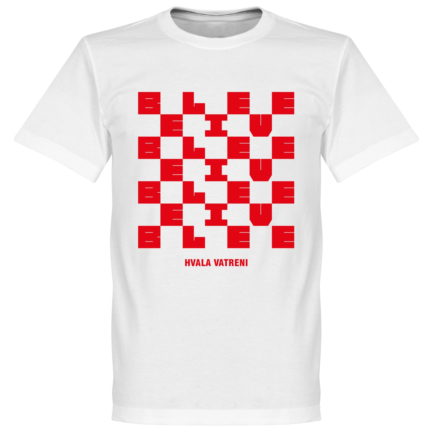 Croatia Hvala Vatreni Homecoming T-shirt - White