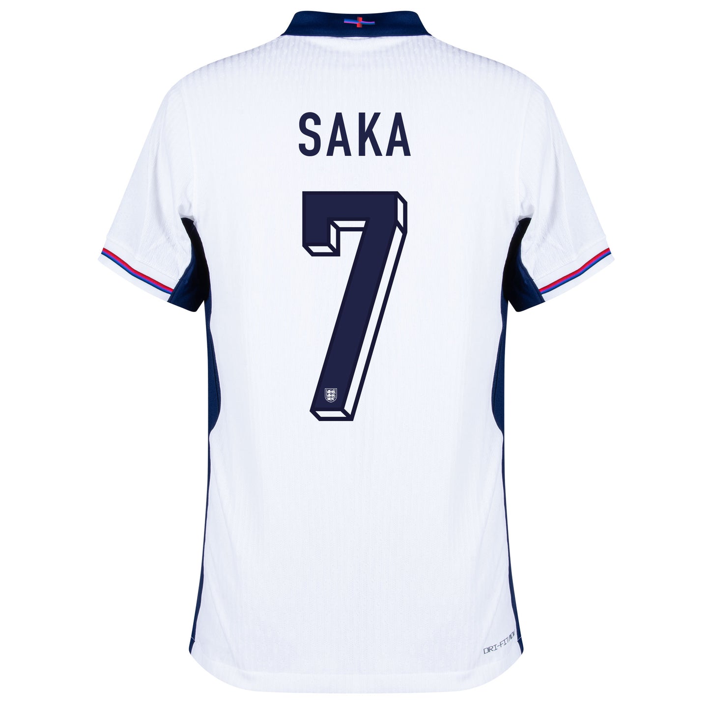 Nike England Dri-Fit ADV Match Home Saka 7 Shirt 2024-2025 (Official Printing)