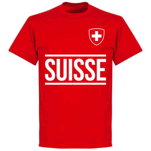 Switzerland Team KIDS T-shirt - Red
