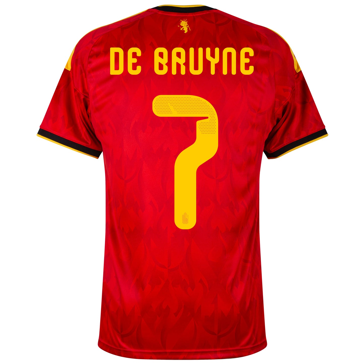 adidas Belgium Home De Bruyne 7 Shirt 2026-2027 (Official Printing)