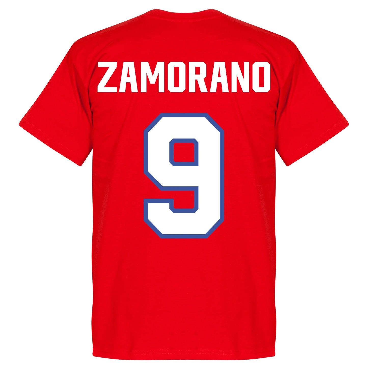 Chile Zamorano 9 Team T-shirt - Red