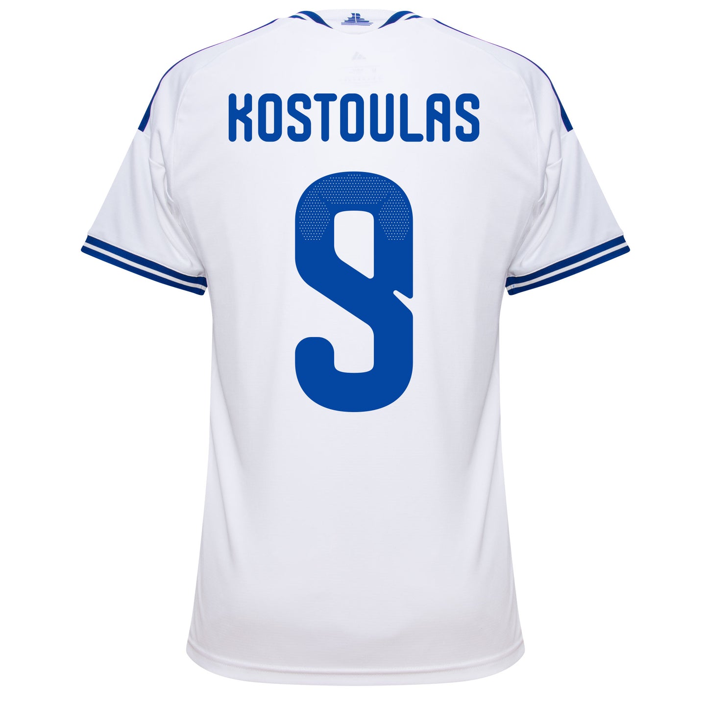 adidas Greece Home Kostoulas 9 Shirt 2026-2027 (Official Printing)