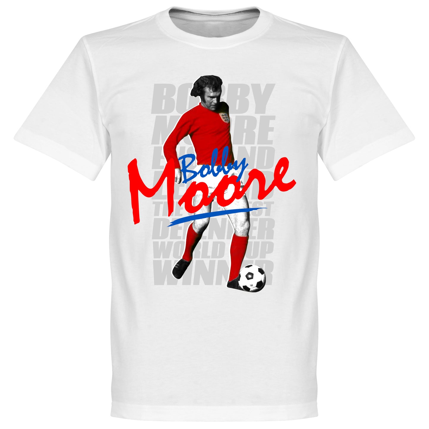 Bobby Moore Legend T-Shirt - White