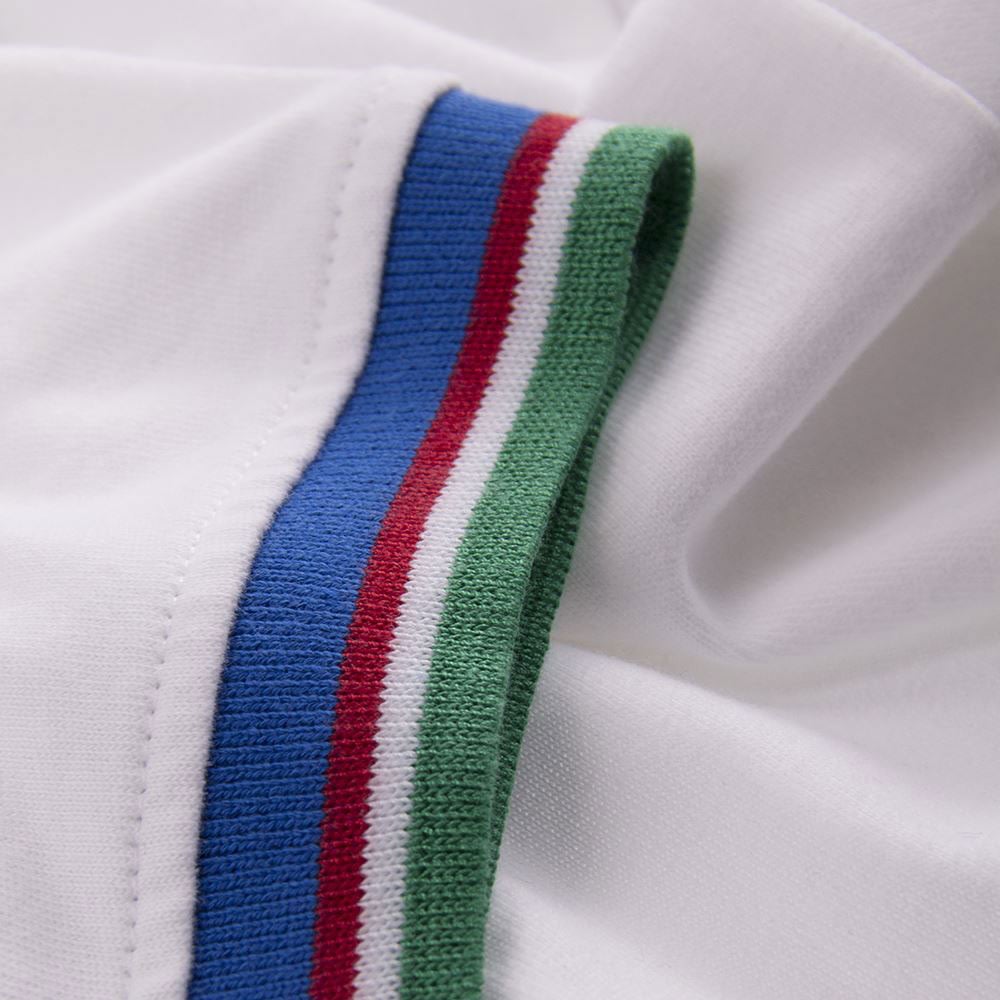 Copa Italy Away No.14 Retro Shirt World Cup 1982 (Retro Flock Printing)