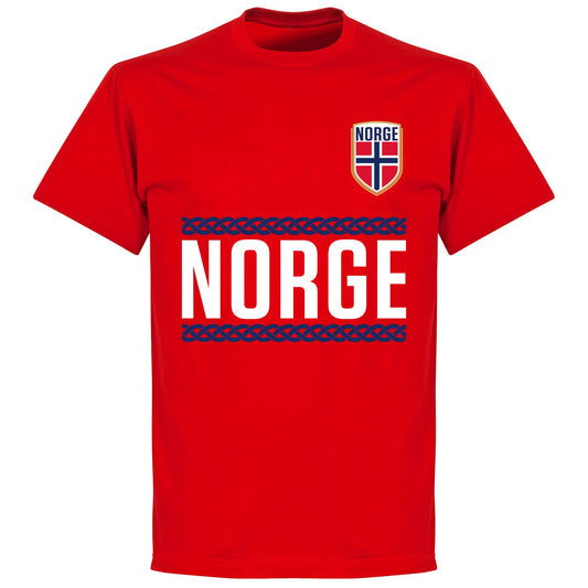 Norway Team T-Shirt - Red