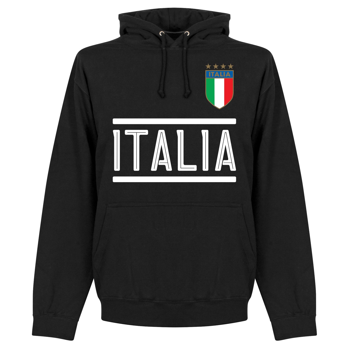 Italy Buffon 1 Team Hoodie - Black