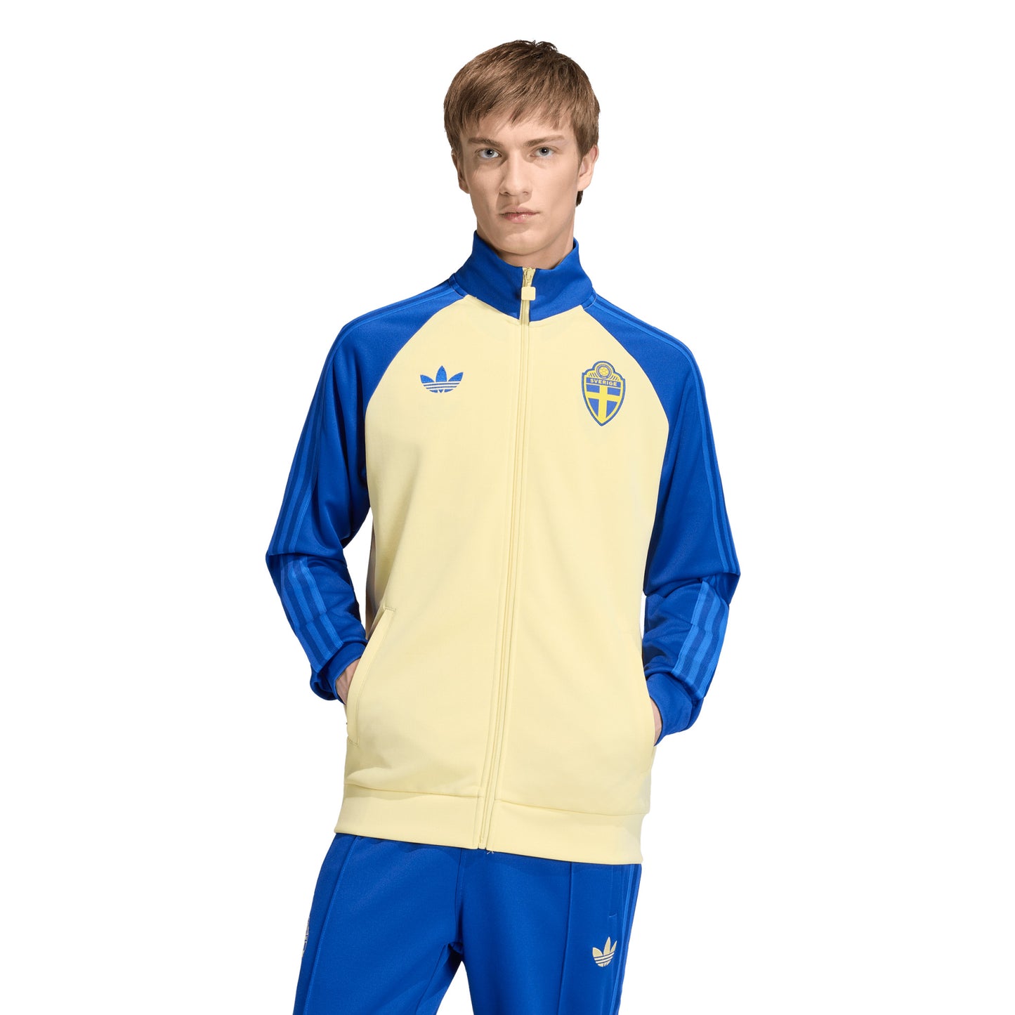 adidas Originals Sweden Track Jacket - Pale Yellow