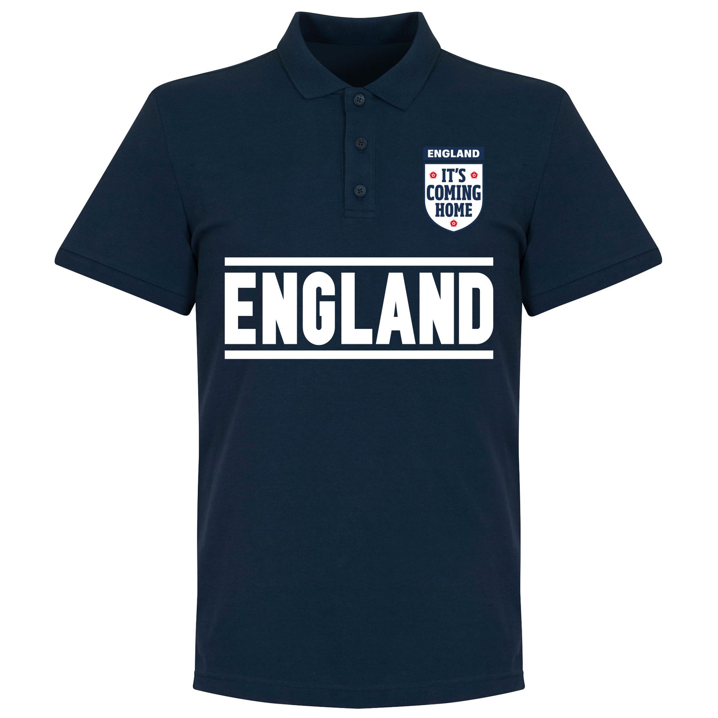 England Team Polo Shirt - Navy