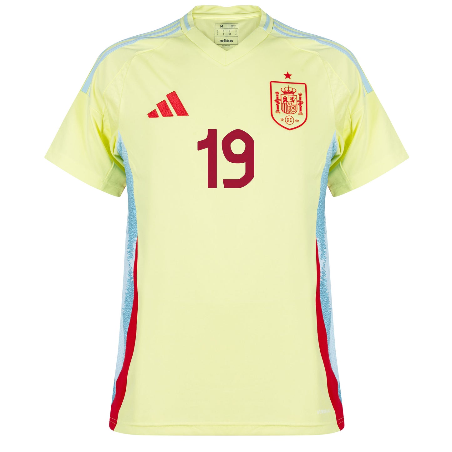 adidas Spain Away Lamine Yamal 19 Shirt 2024-2025 (Official Printing)