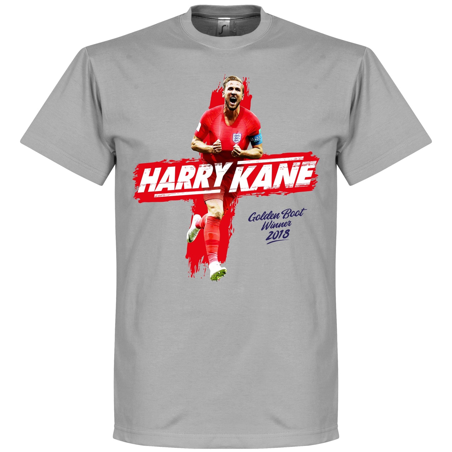 Harry Kane Golden Boot T-Shirt - Grey