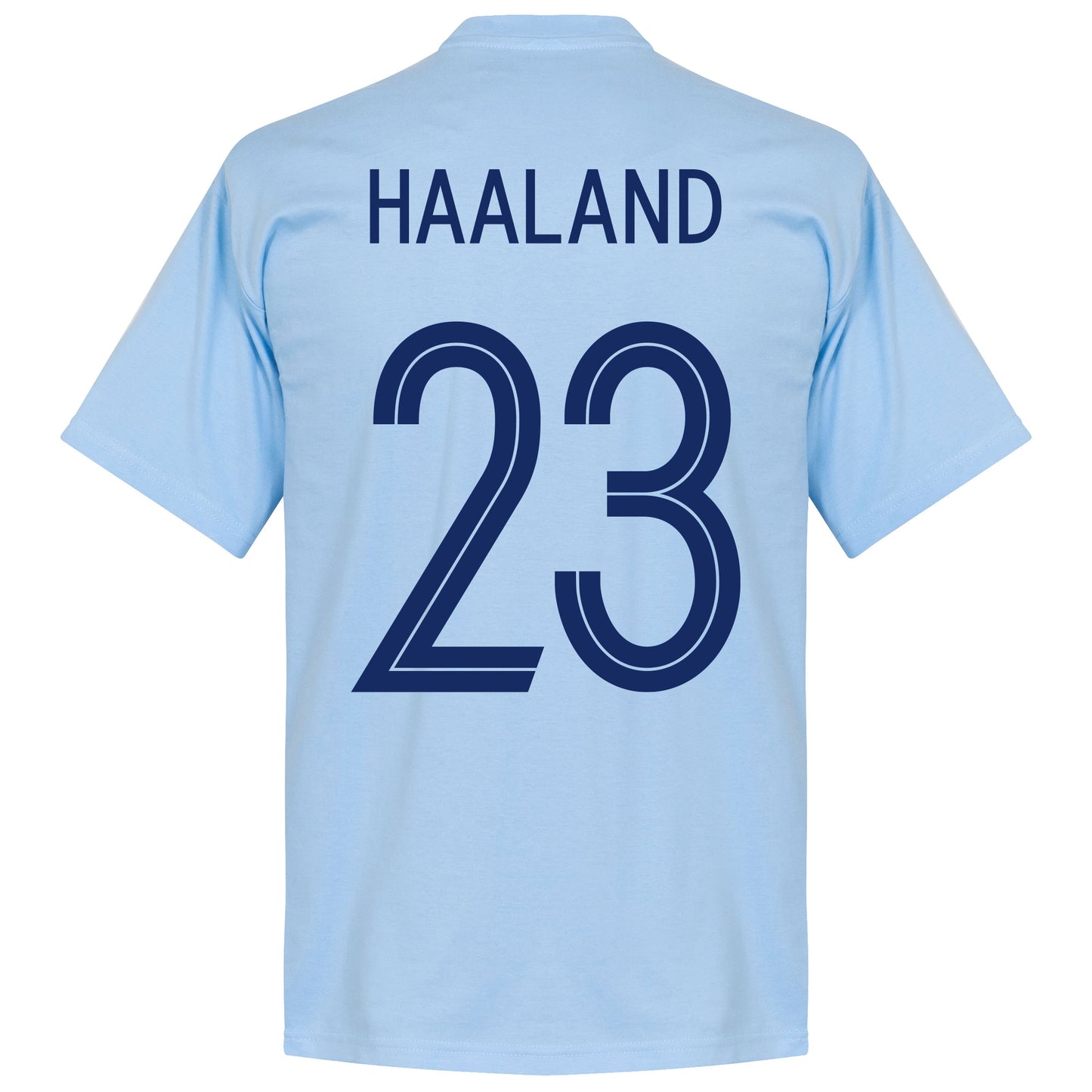 Norway Haaland 23 Team T-Shirt - Sky Blue