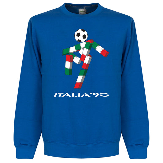 Italia 90 Mascot Sweatshirt - Royal
