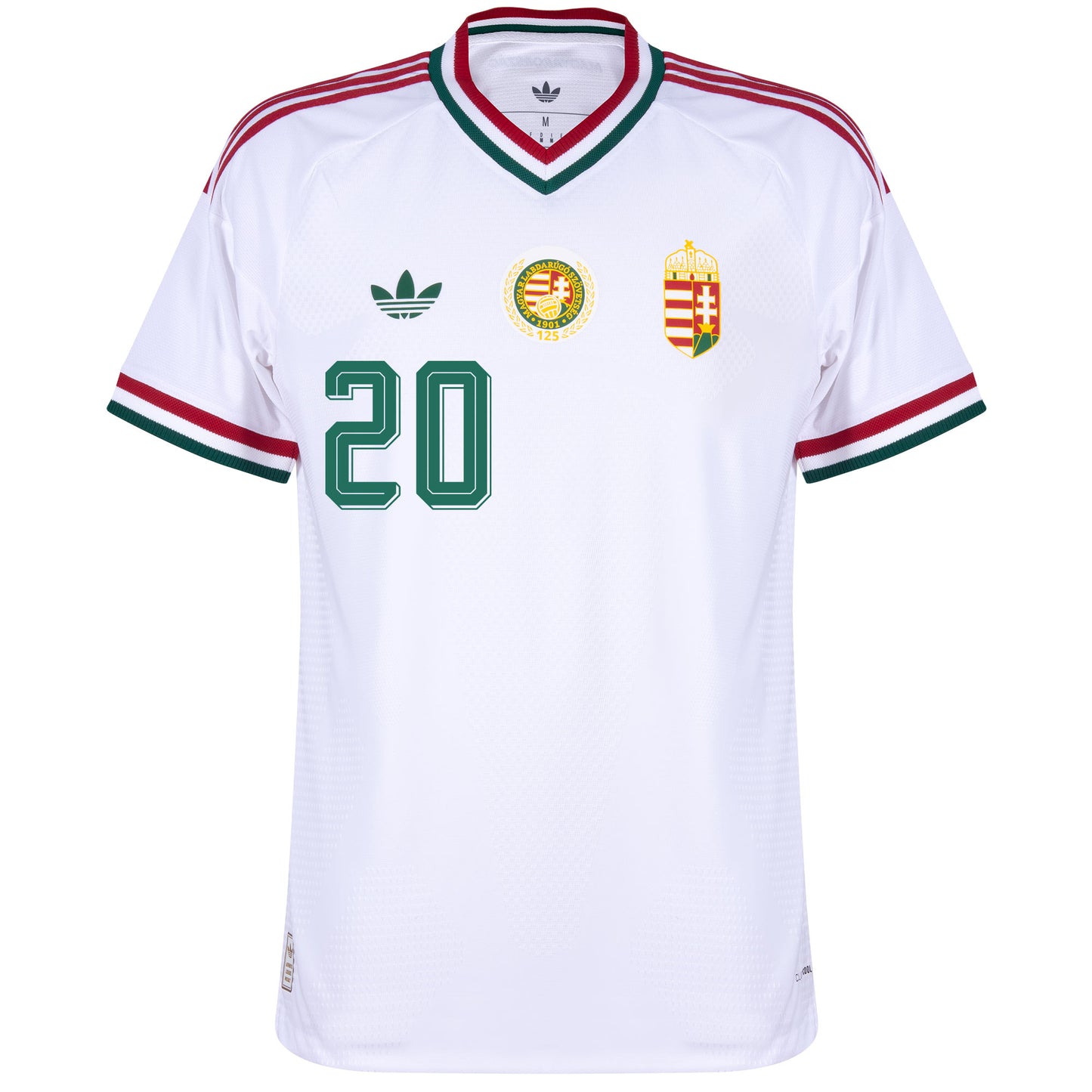 adidas Hungary Authentic Away Sallai 20 Shirt 2026-2027 (Official Printing)