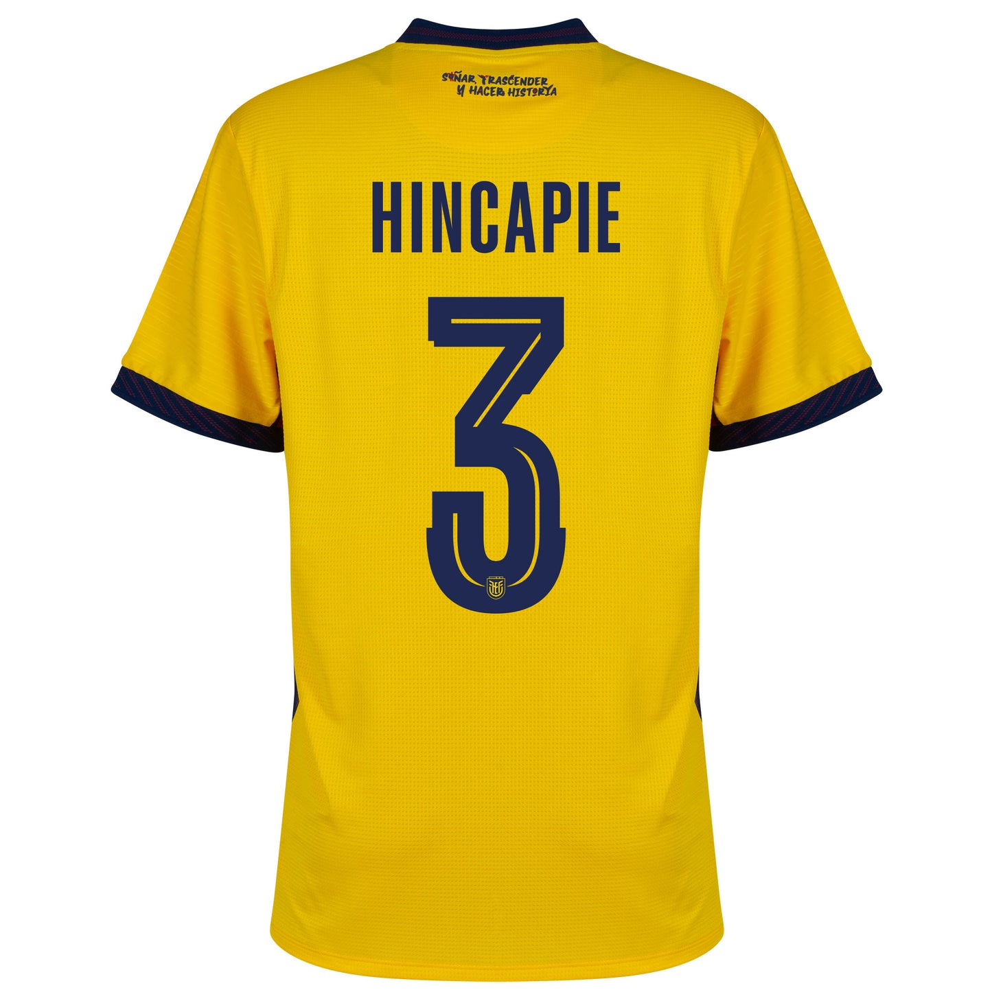 Marathon Ecuador Authentic Home Hincapie 3 Shirt 2026-2027 (Fan Style Printing)