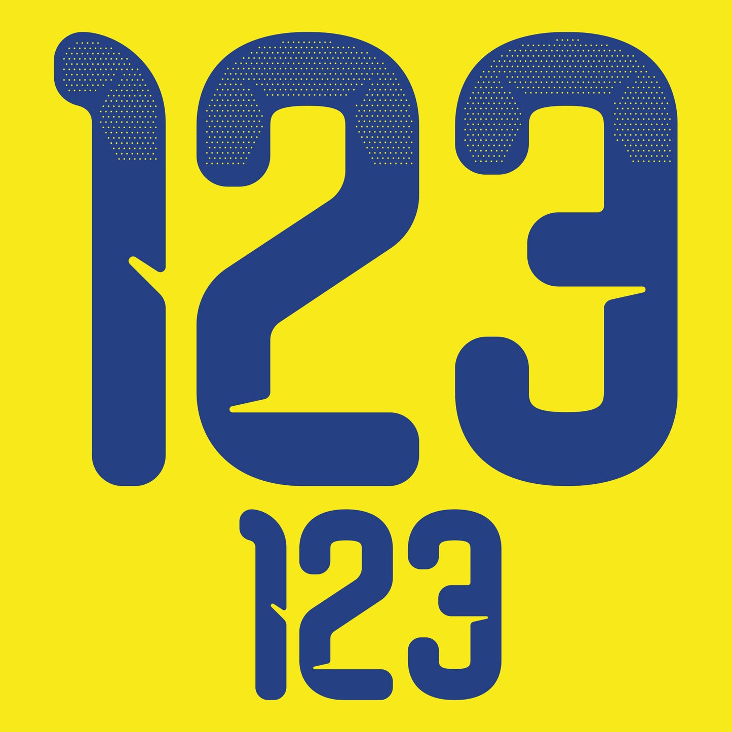 26-27 Sweden Home Adult Player Number Set (254mm/104mm)