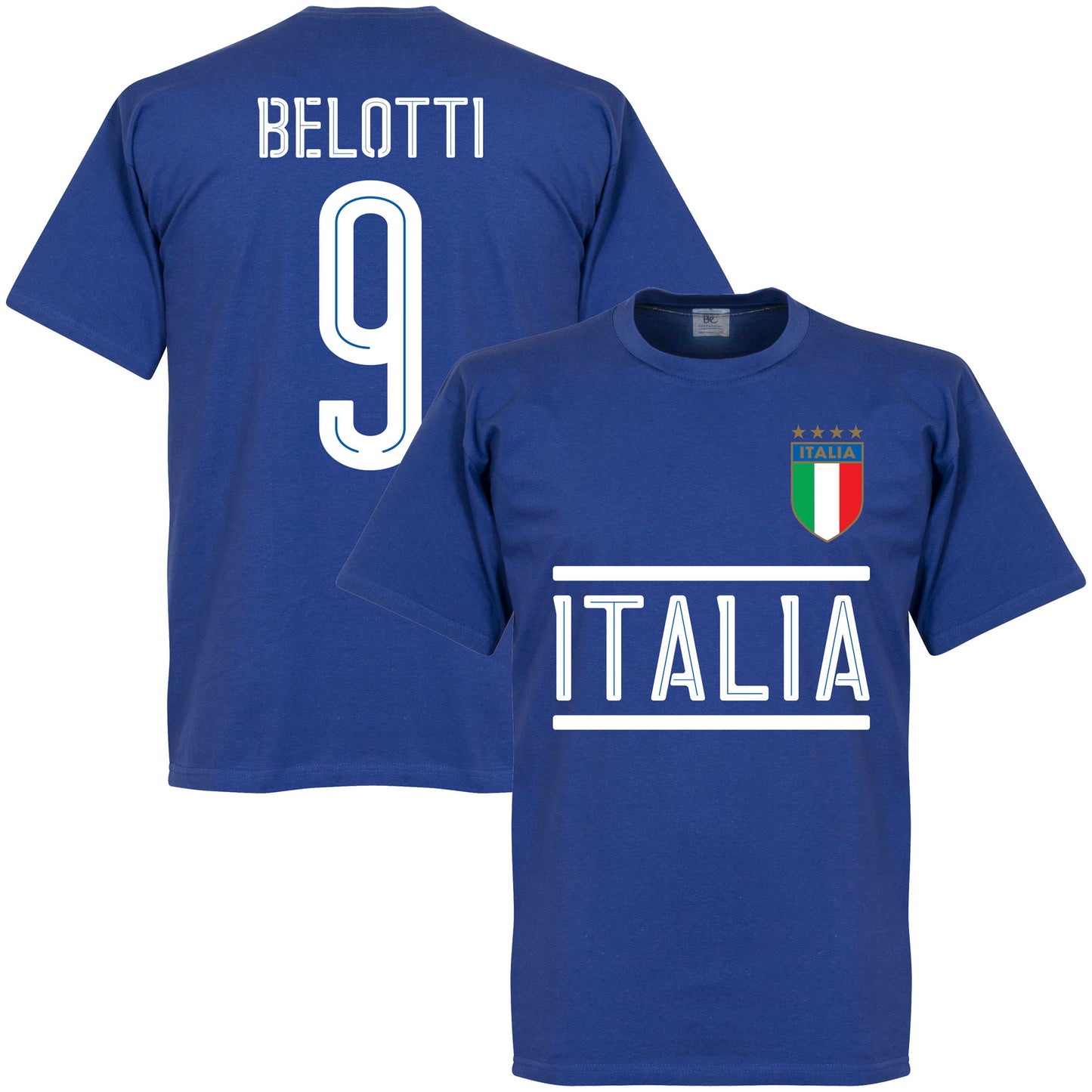 Italy Pellé Team T-shirt - Royal