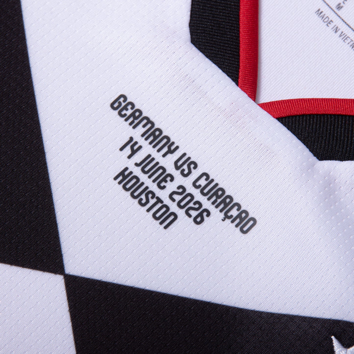 adidas Germany Home Shirt incl. FIFA 2026 Sleeve Patch & Germany v Curaçao Official World Cup Transfer