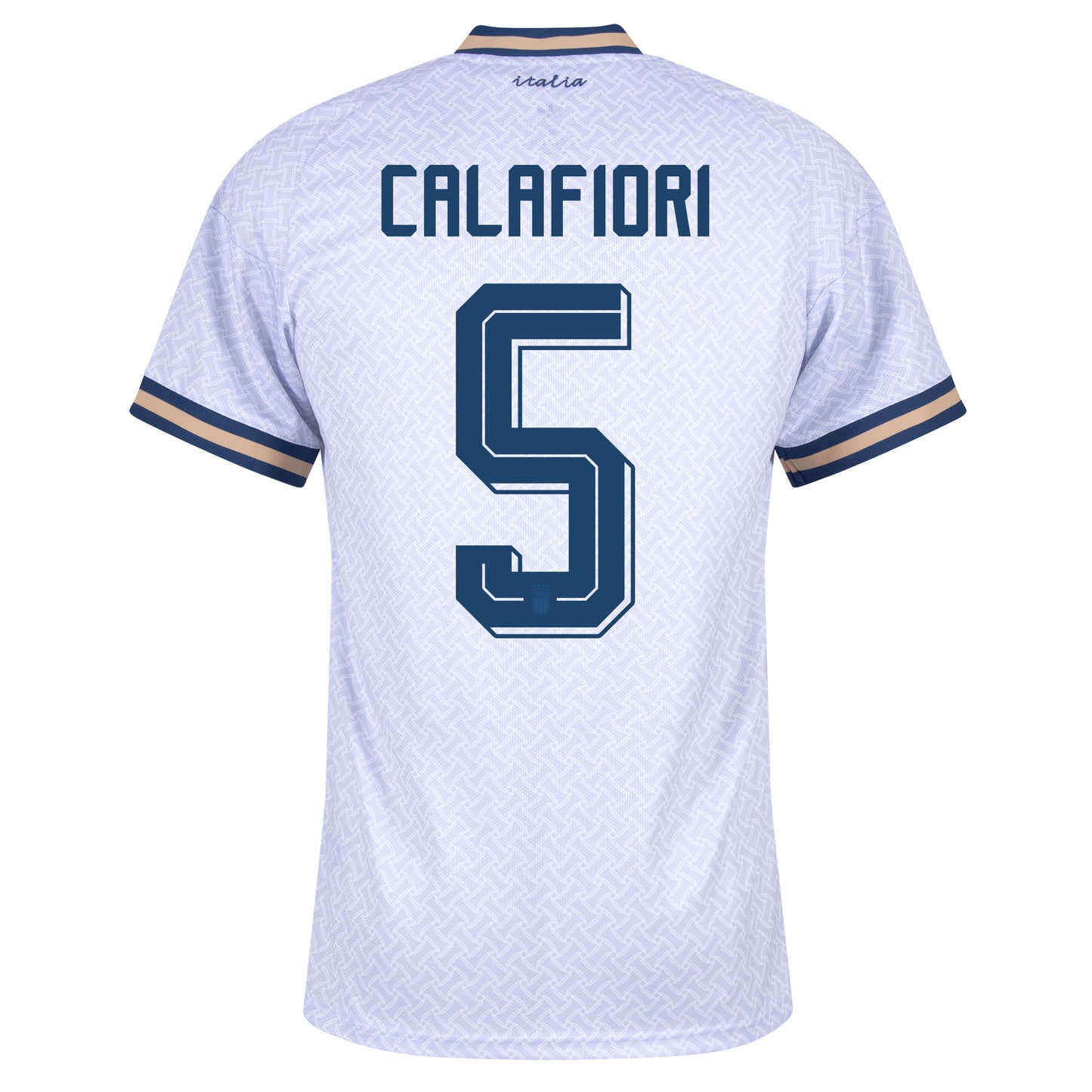 adidas Italy Away Calafiori 5 Shirt 2026-2027 (Official Printing)