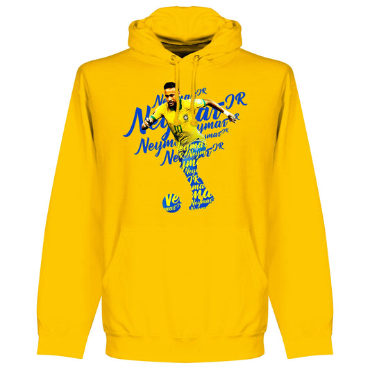 Neymar Script KIDS Hoodie - Yellow