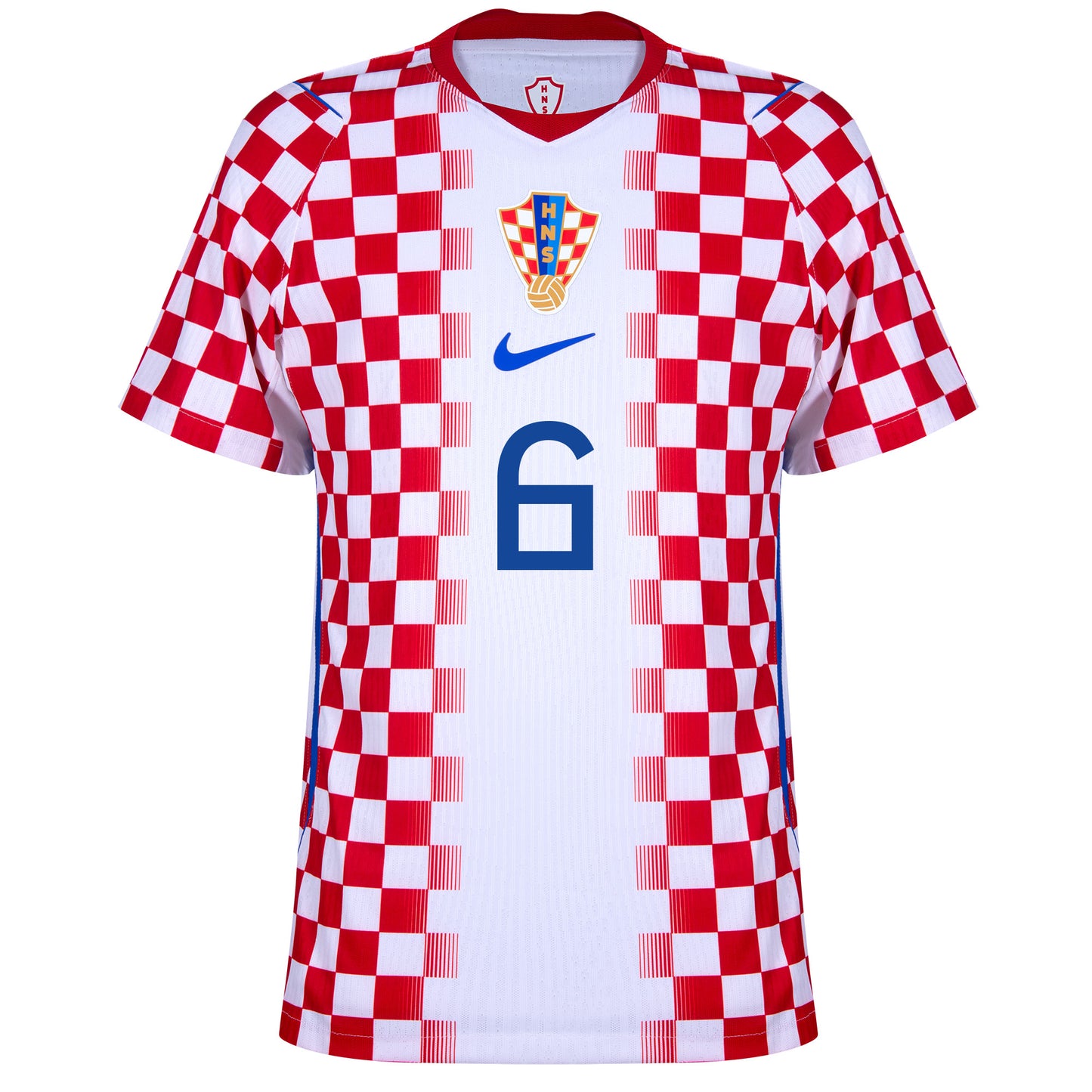 Nike Croatia Aero-Fit Match Home Sutalo 6 Shirt 2026 (Official Printing)