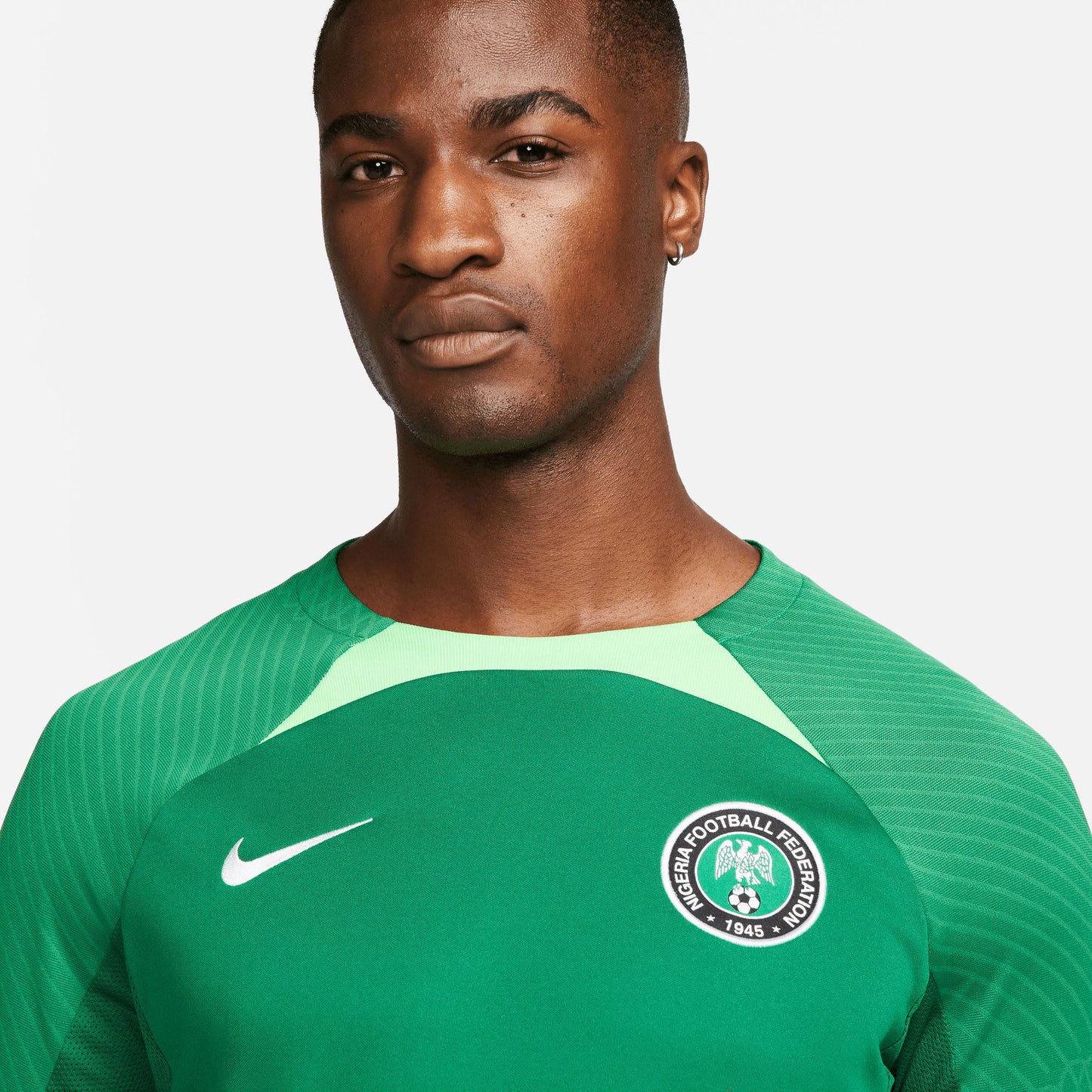 Nike Nigeria Dri-Fit Strike Top - Green 2022-2023