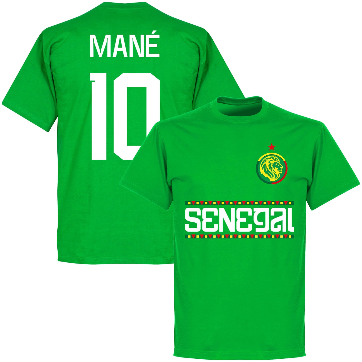 Senegal Team Mané 10 KIDS T-shirt - Green