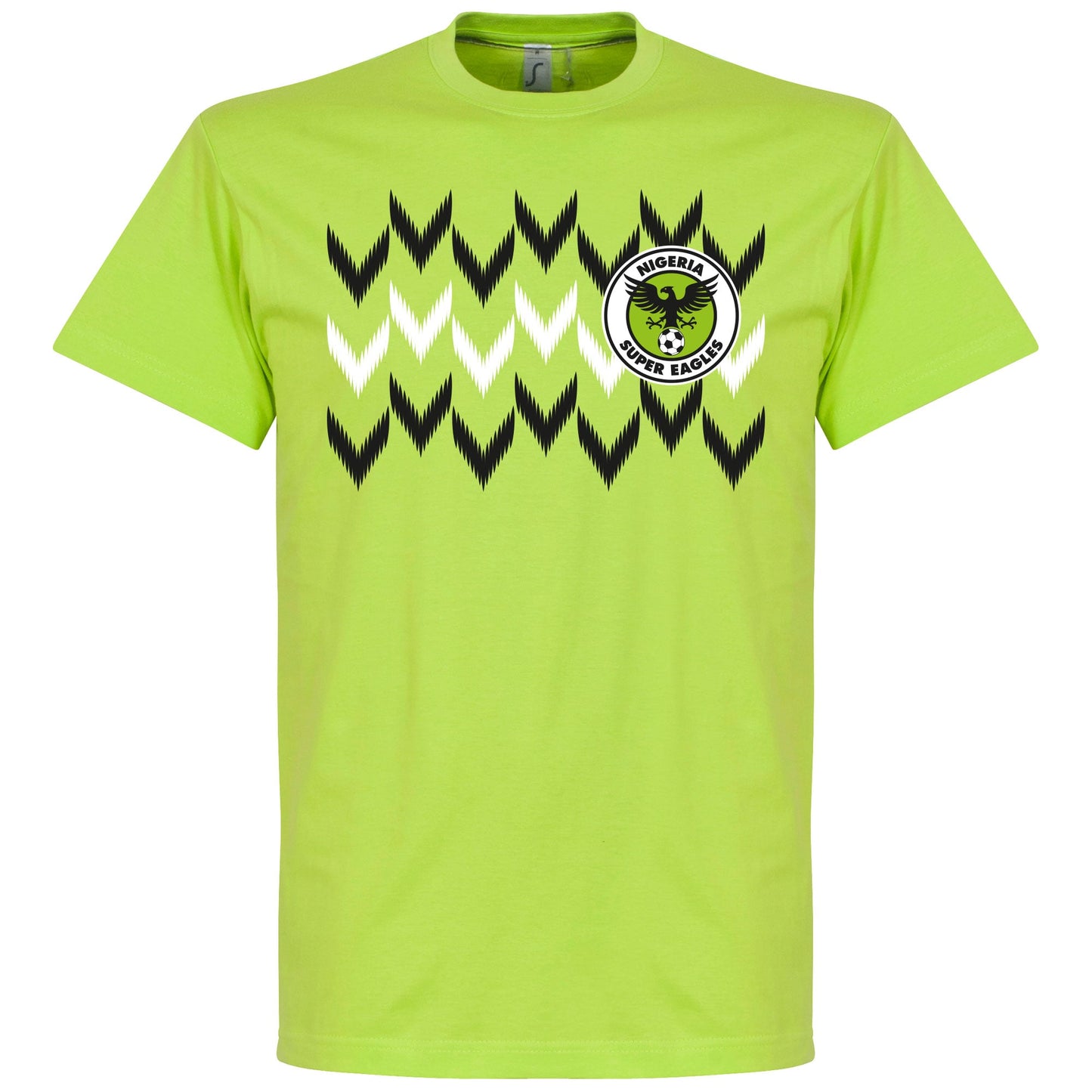 Nigeria Pattern Ighalo 9 T-shirt - Apple
