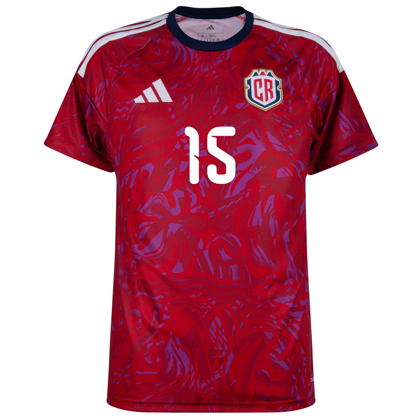 adidas Costa Rica Home Calvo 15 Shirt 2026-2027 (Official Printing)