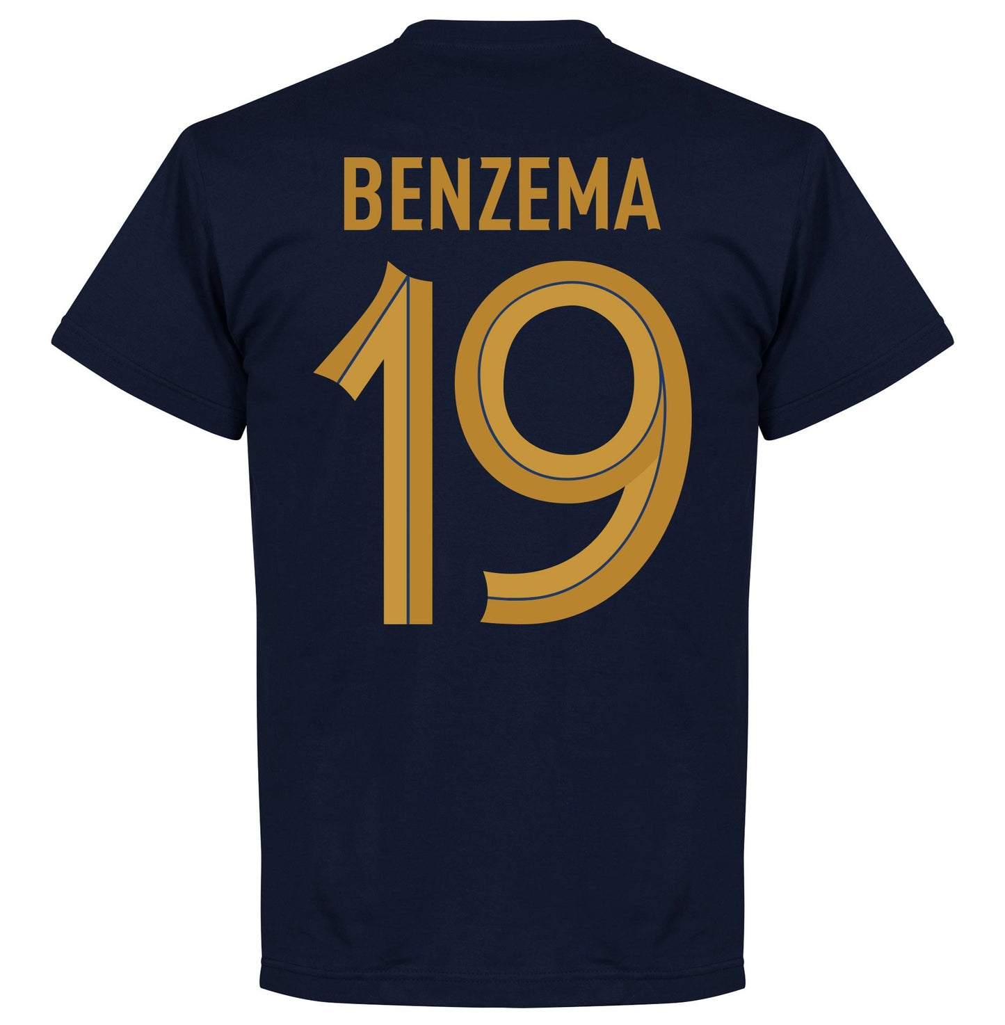 France Benzema 19 Team KIDS T-shirt - Navy