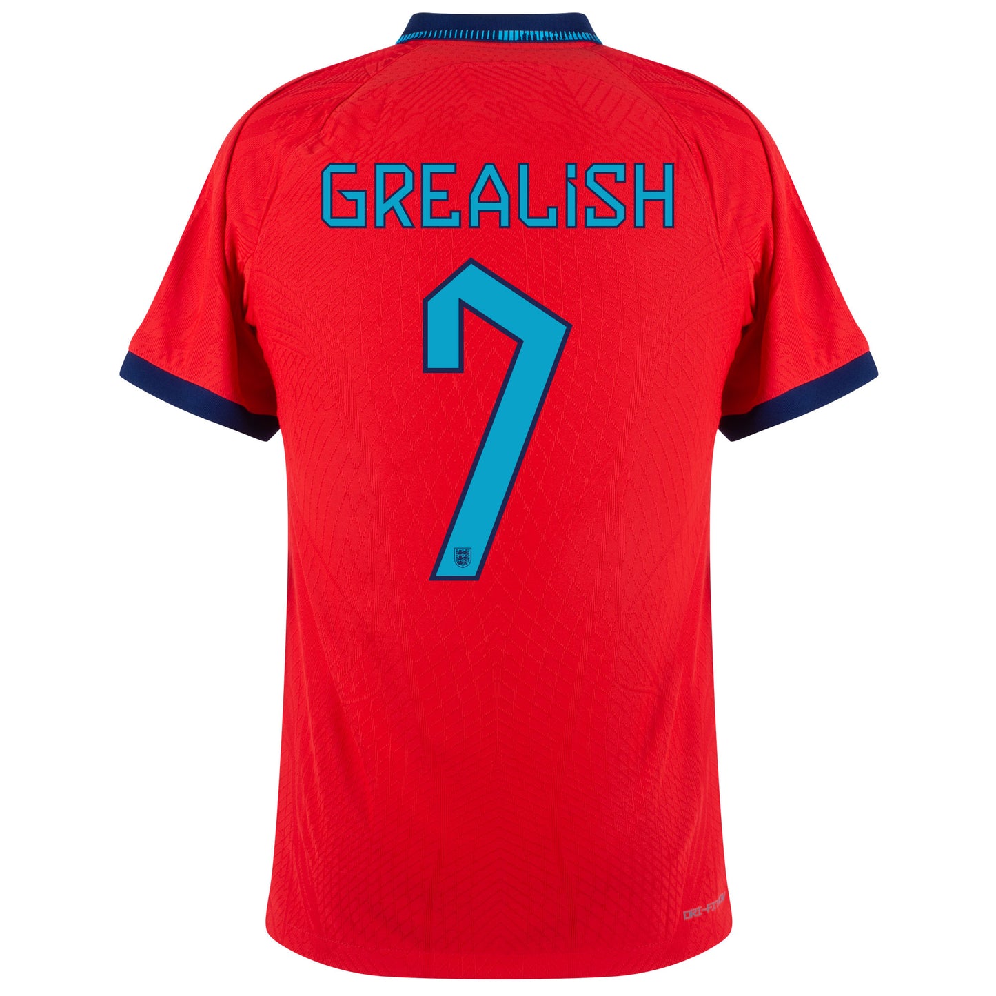 Nike England Dri-Fit ADV Match Away Grealish 7 Shirt 2022-2023 (Official Printing)