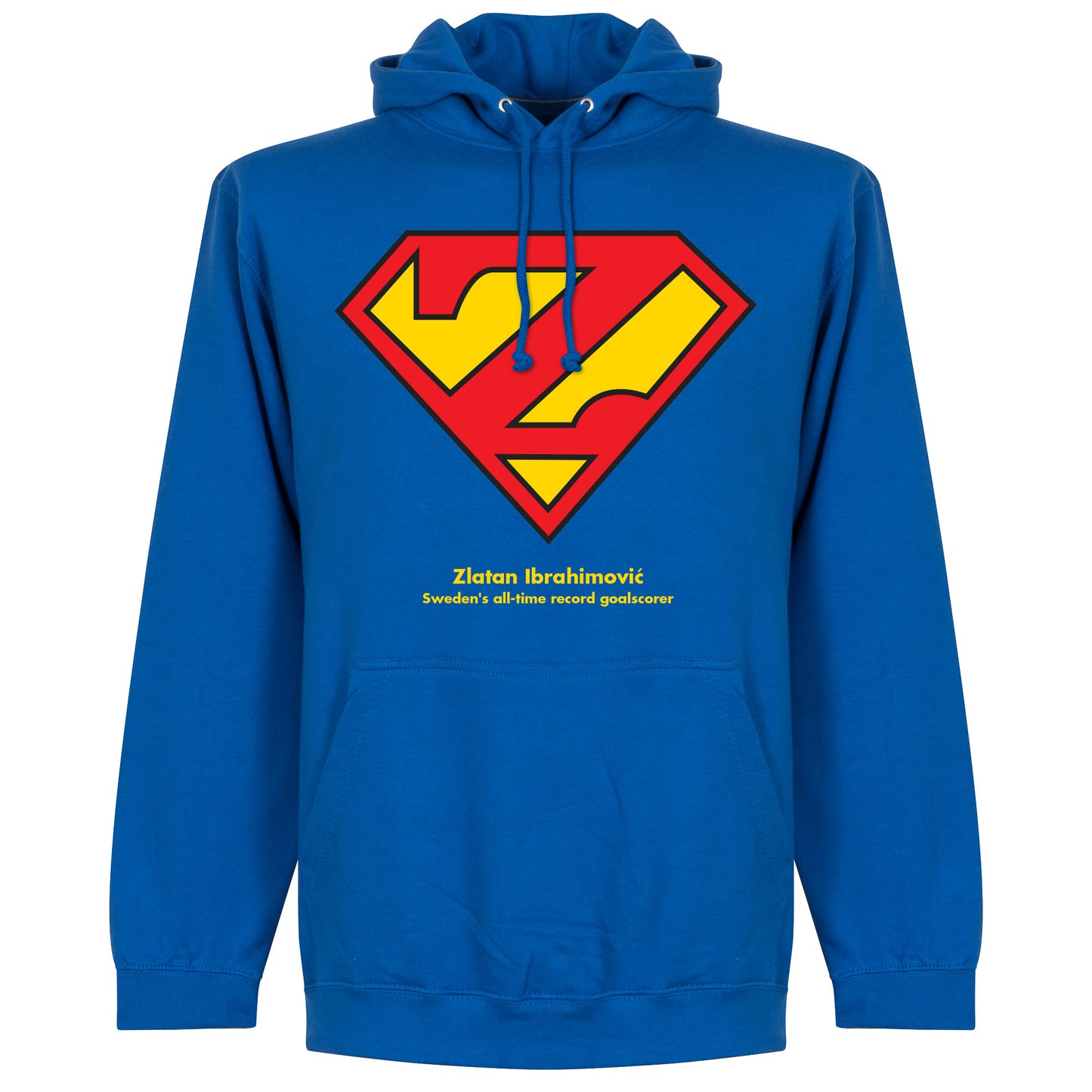 Zlatan Superman Kids Hoodie - Royal
