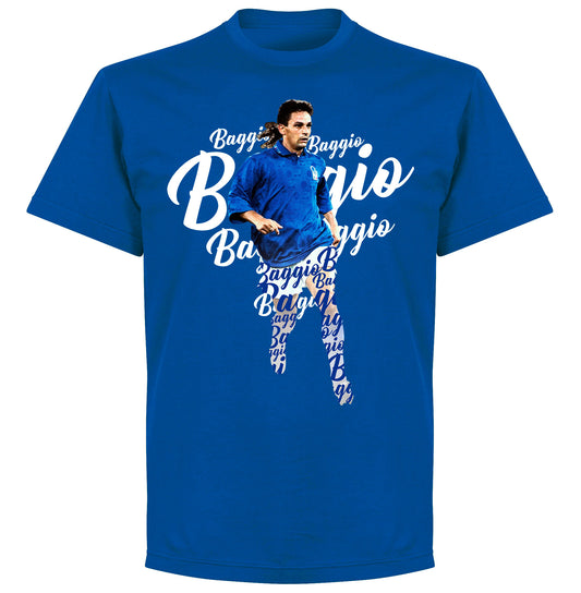 Baggio Script T-shirt - Royal