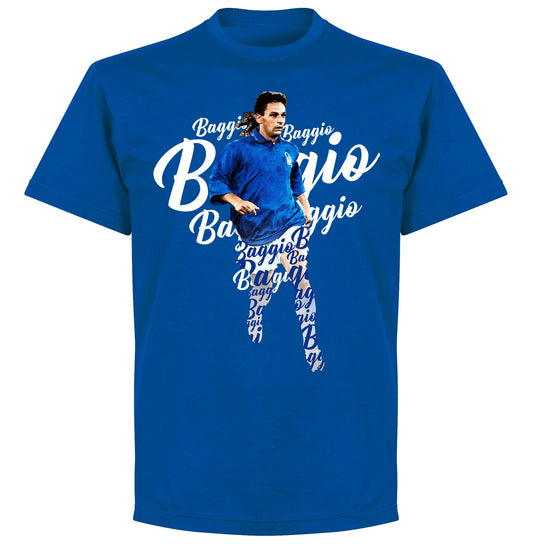 Baggio Script KIDS T-shirt - Royal