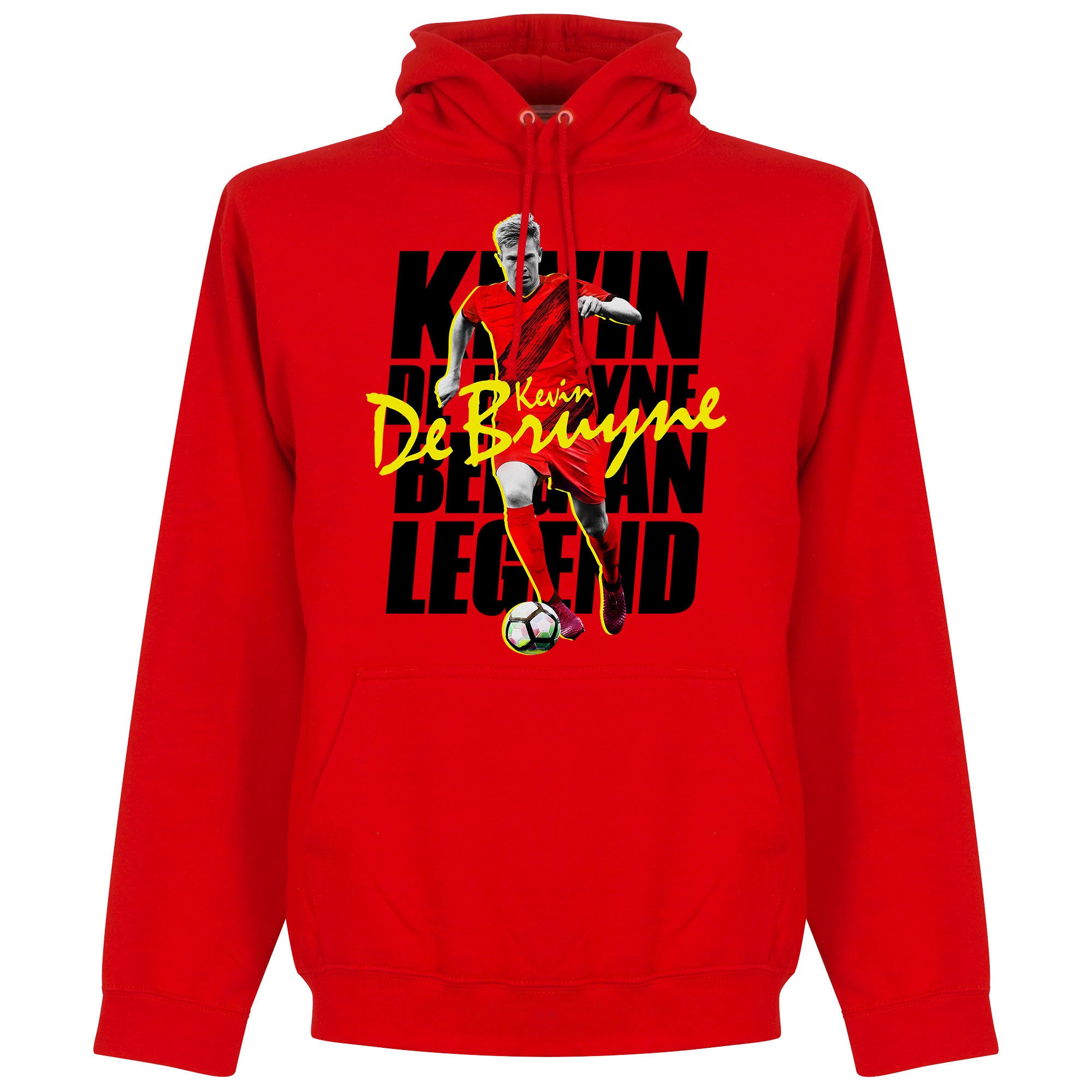 De Bruyne Belgium Legend Hoodie - Red
