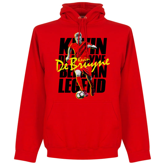 De Bruyne Belgium Legend KIDS Hoodie - Red