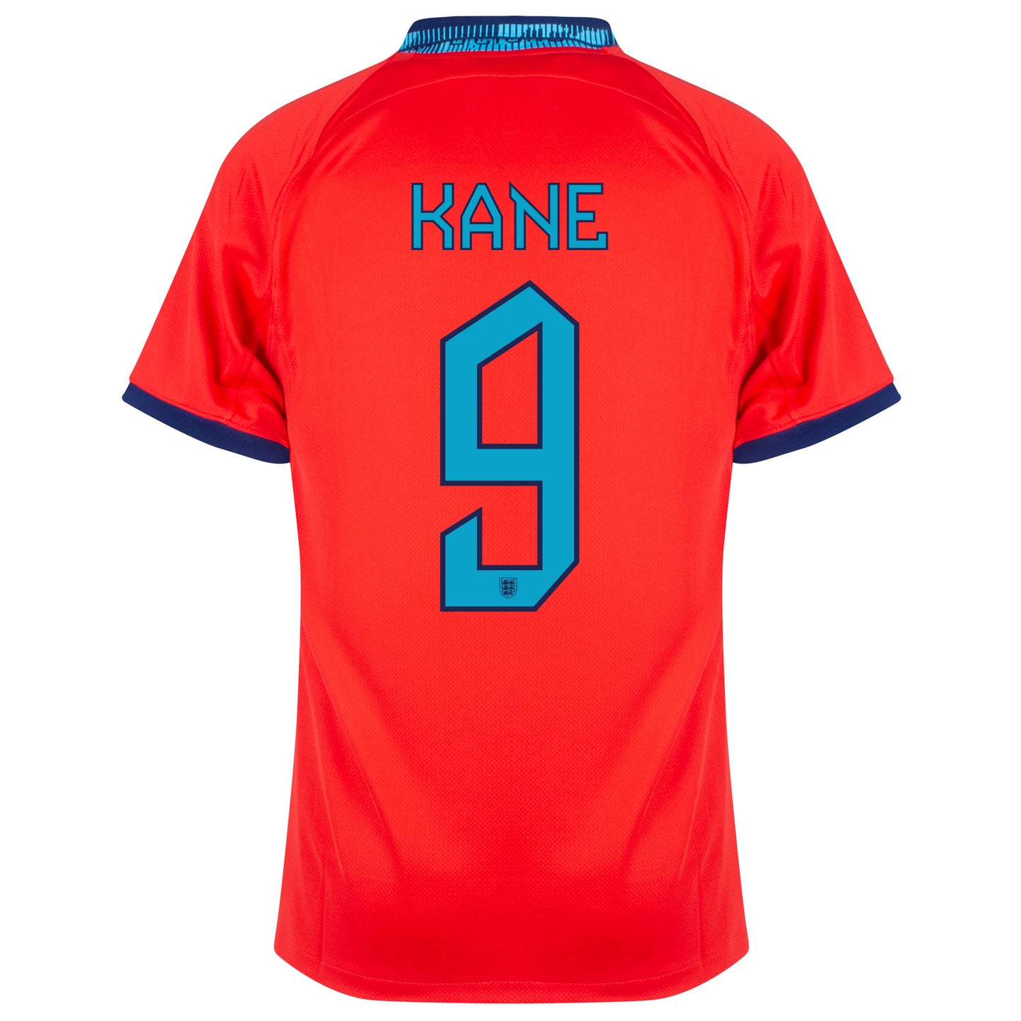 Nike England Away Kane 9 Shirt 2022-2023 (Official Printing)