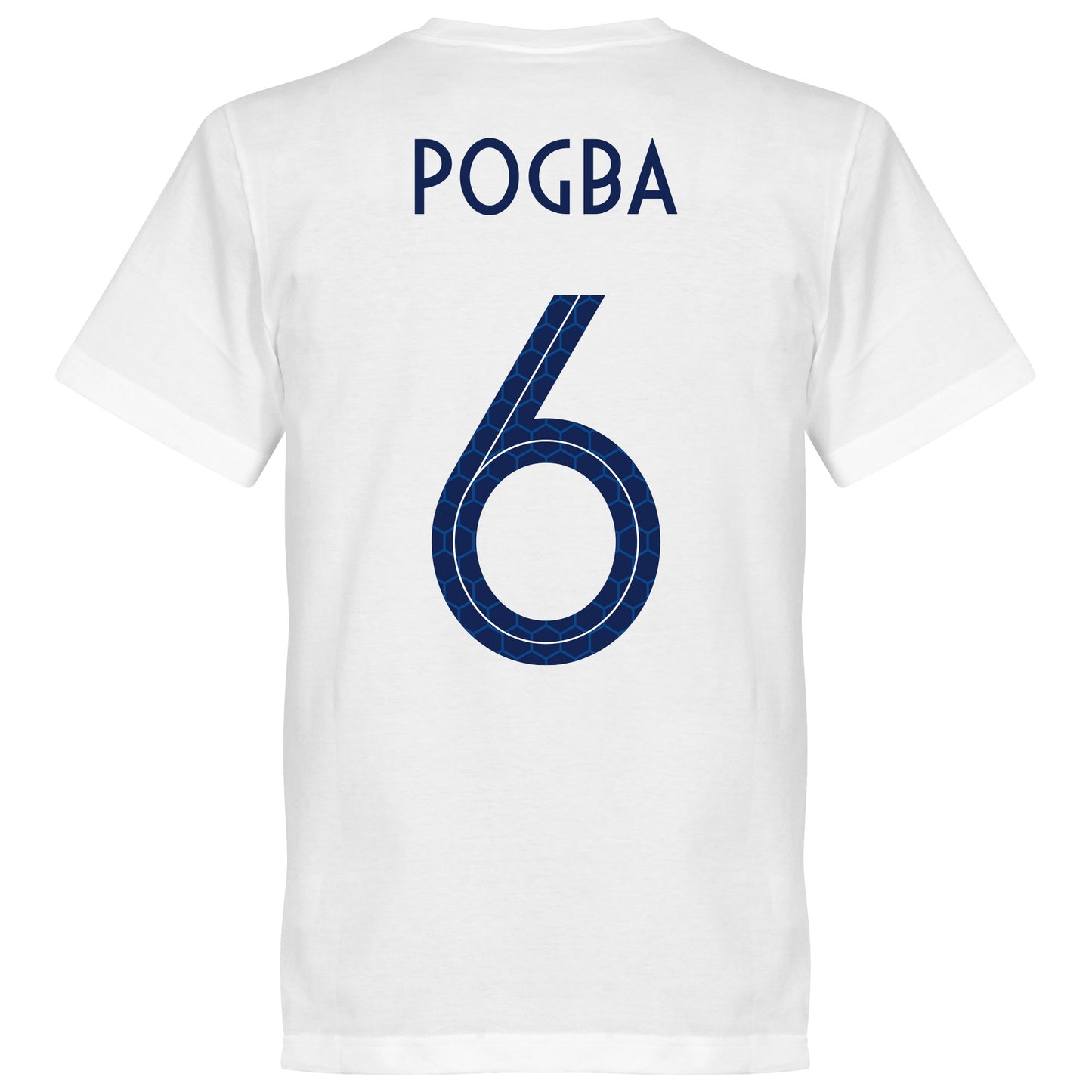 France Champion du Monde Pogba 6 T-Shirt - White